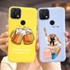 For Oppo A15 Case Oppo A15s CPH2179 Cute Fashion Candy Painted Cover Soft TPU Phone Case For Oppo A15 A 15 s OppoA15 Full Bumper