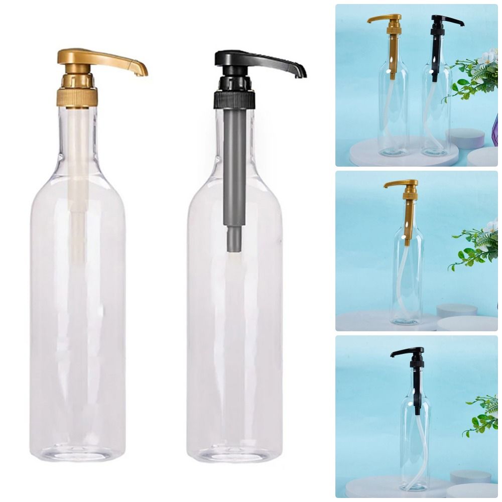 1 шт. Кухонный аксессуар Бутылка-помпа Сжимаемая Емкость для молока, меда, сиропа, Диспенсер для хранения