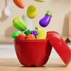 Нарезка фруктов и овощей Игрушка Кухонный аксессуар Ролевые игры Фрукты Овощи