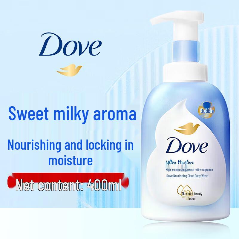 DOVE Пенящийся гель для душа