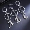 Креативные брелоки со стразами: 26 подвесок из сплава с английским алфавитом AB для европейского и американского стиля.