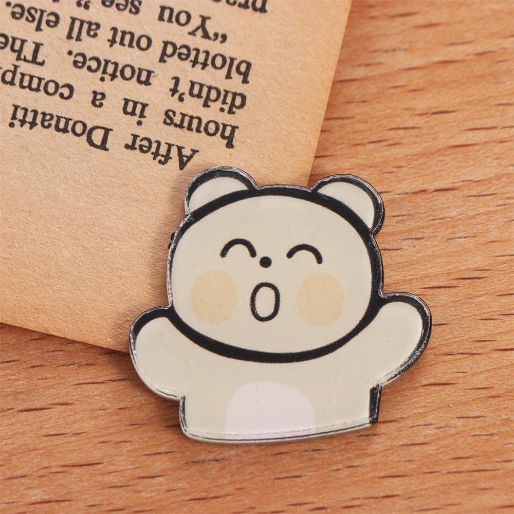 Кролик Мультфильмы Кролик Броши Медведь Медведь Кролик Нагрудные значки Мультфильмы Медведь Броши Собака Значок Значок Подарок