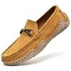 Men Genuine Leather Casual Leather Shoes Men Loafers Comfortable Driving Shoe Moccasins Man Flats Shoes