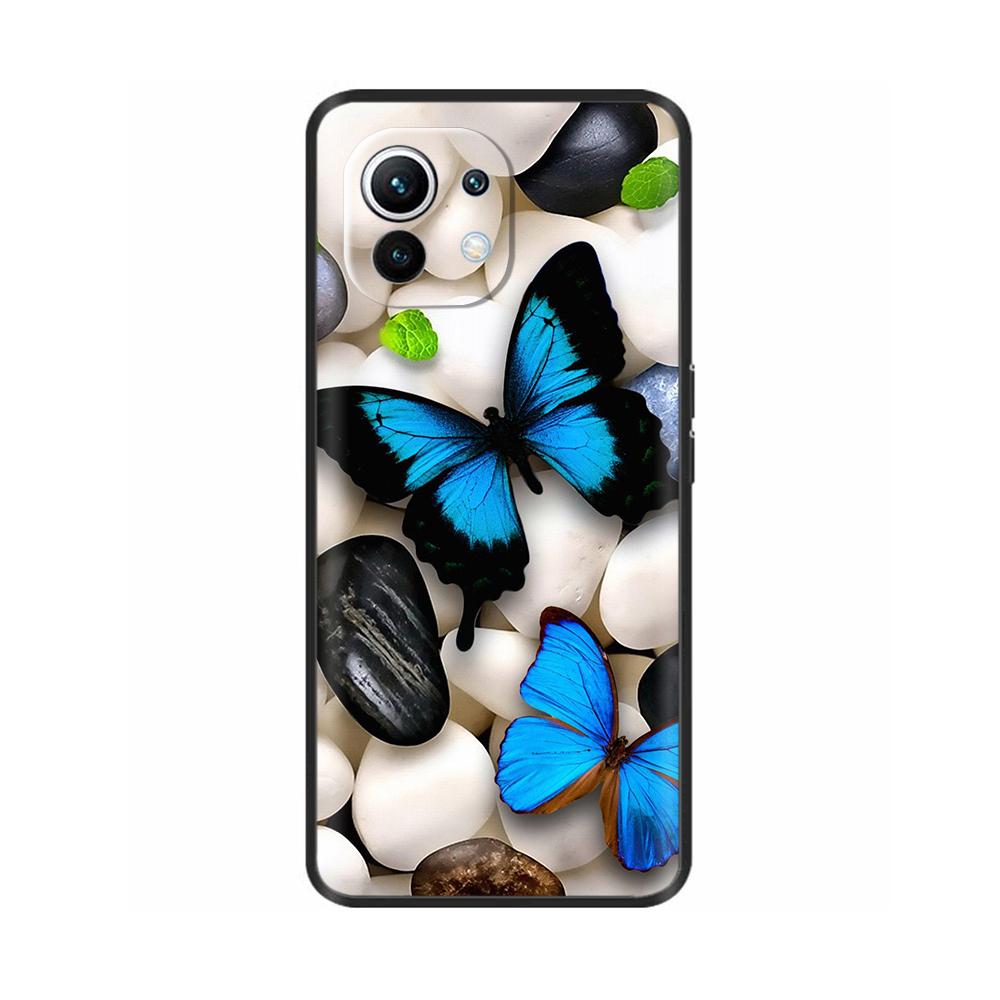 Чехол для Xiaomi 11 Lite 5G NE, противоударный, из мягкого силикона, задняя крышка для телефона Xiaomi Mi 11 Lite 5G, Mi11 11Lite NE Funda Coque