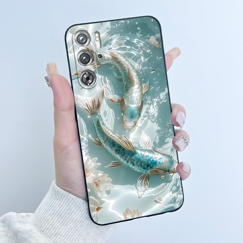 Чехол для телефона ZTE Nubia Red Magic Redmagic 9 9S Pro Plus 5G, милый кролик с сердцем, защитный, черный матовый ТПУ, мягкий чехол-бампер