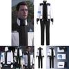 Изысканные куртки-униформы для косплея Detroit Become Human Connor Rk900, полный комплект, изготовленные из приятной для кожи полиэфирной ткани