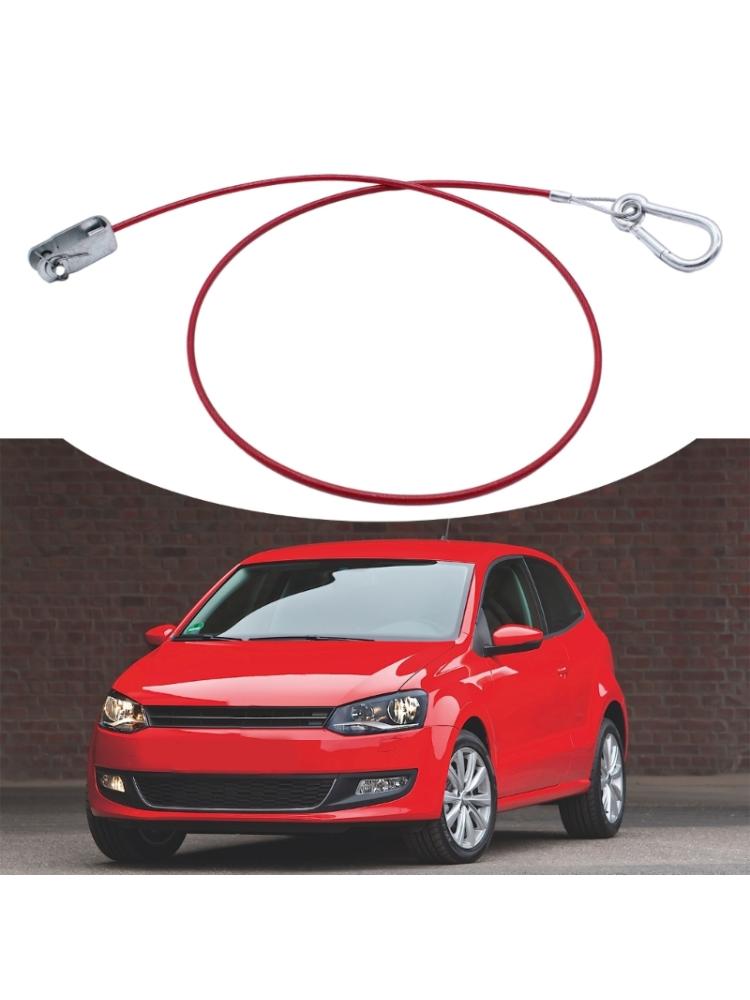 Страховочный трос для демонтажа прицепа из нержавеющей стали с U-образным зажимом и вилкой-карабином обеспечивают безопасное и стабильное буксирование