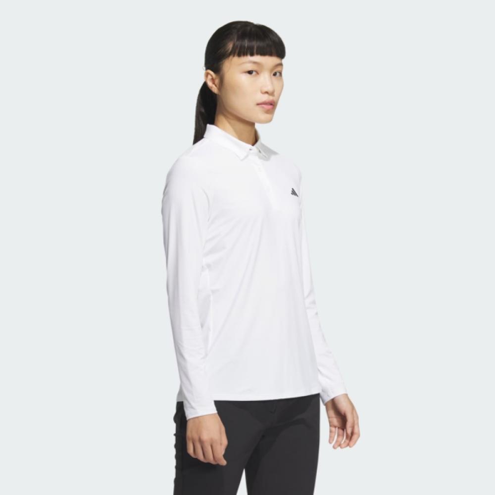 Adidas Golf AdidaS Spring Summer Cool Feeling Women S Long Sleeve Polo Jf4618