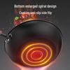 KOBACH 32cm Non-Coated Iron Wok
