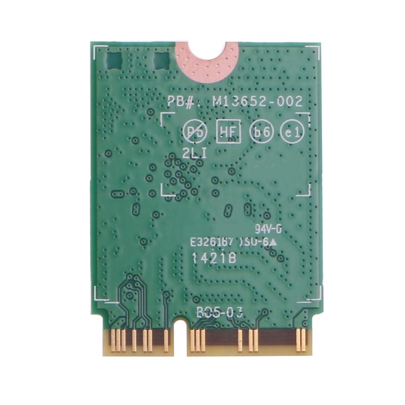 Настольный комплект WiFi 6E AX211NGW pands WiFi 5 ГГц 2230 5.2 Диапазон Включает РЧ-кабель Антенны с высоким коэффициентом усиления и Кронштейны