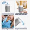 Semi-Automatic Pet Foot Washer Cup Portable Dog Paw Cleaner with Soft Silicone Brush for Small Medium Dogs Quick Cleaning