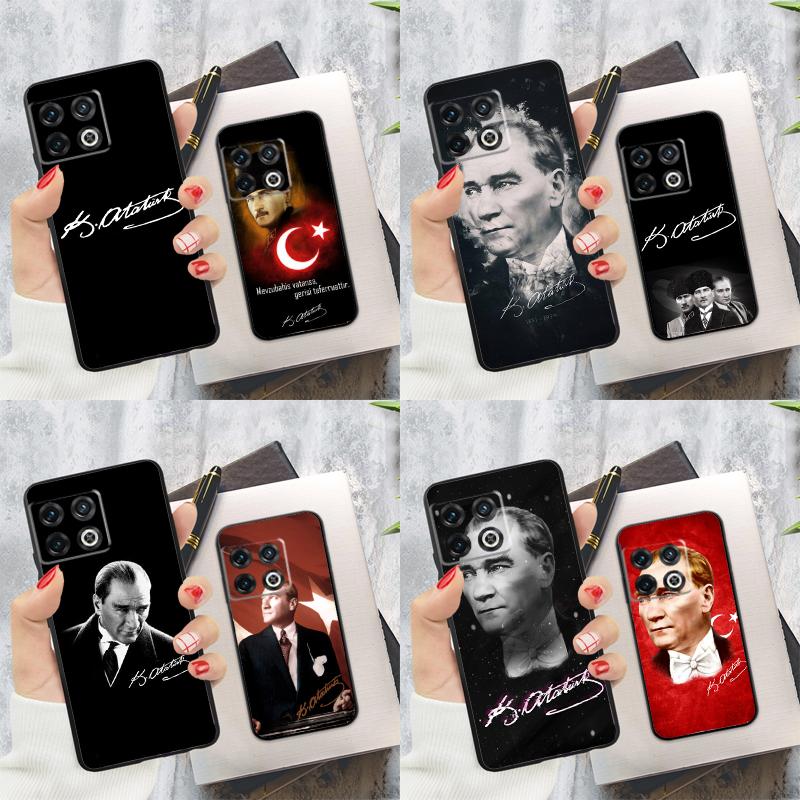 Чехол для телефона с подписью Мустафы Кемаля Ататюрка для OnePlus 13 13R 12 12R 11 9 10 Pro 8T 9RT 10T 10R Nord 4 CE 2 3 Lite N20 N30