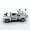 Vintage Halloween Alloy Truck Model with Ghostly Figurines Vehicle Collectible Ornament Farmhouses Home Office Decors
