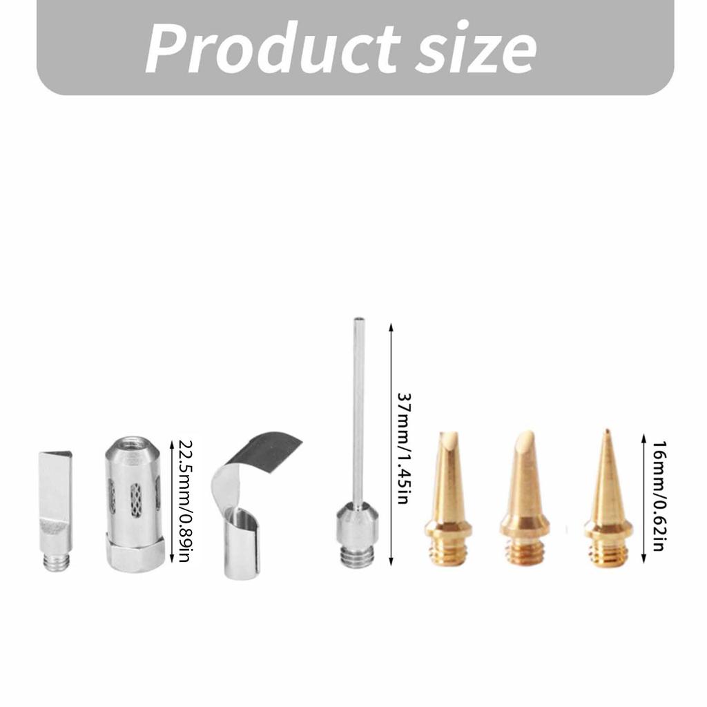 Эффективная газовая паяльная головка для сварки, теплопроводящий паяльник для точной сварки и ремонта электроники