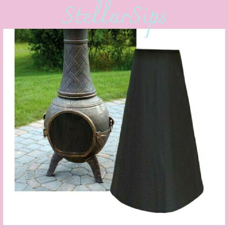 Чехол для садового костра из водонепроницаемой полиэстеровой ткани для уличного патио и защиты от пыли