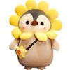 Мягкая плюшевая подушка-пингвин Sosotown Mochi, Подсолнух, 33см, Популярные игрушки для корейских детей