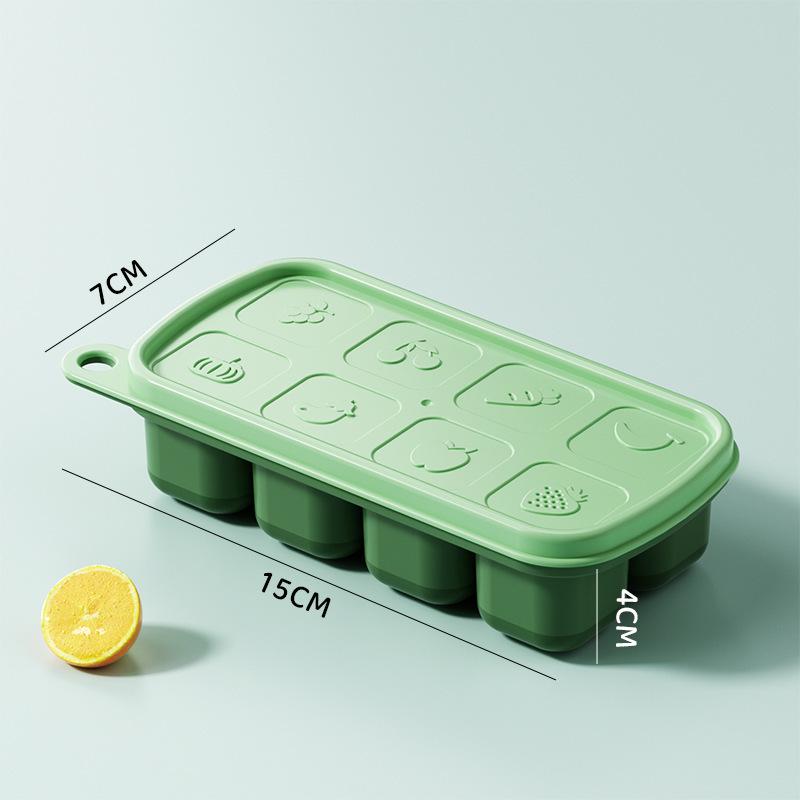 Silicone Baby Food Freezer Tray - Portion Storage Mold for Puree & Meat