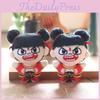 Plush Doll Nezha Keychain Mythology Collectible Pp Cotton Stuffed Gift For Kids