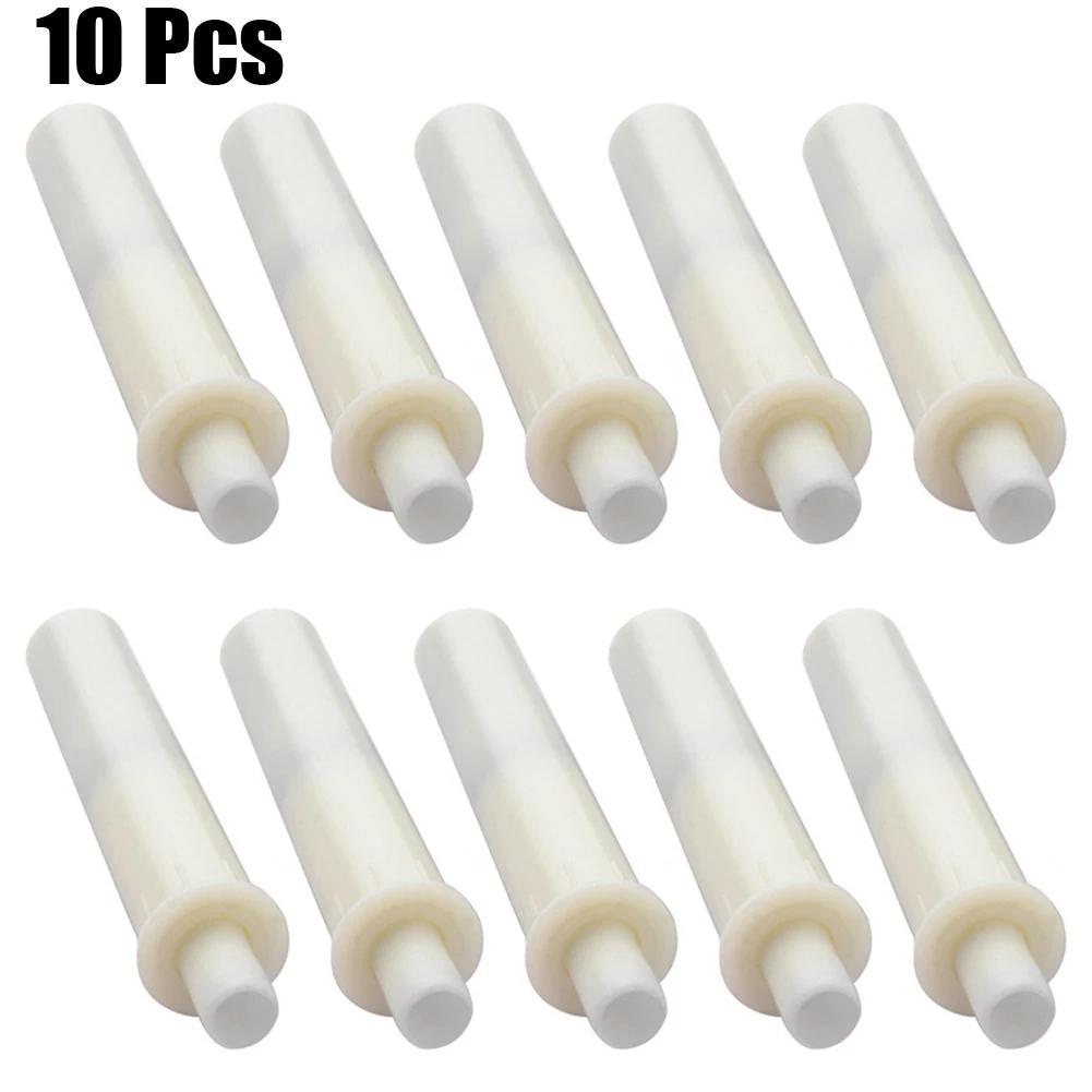 Dampers 10pcs Cabinet Door Catch with Noise Reduction & Push To Open System for Use In Cupboards Drawers & Cabinets
