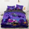 Cartoon Fast Speed Car King  Duvet Cover Set HD Comforter Cover for Kids Bedding Sets Bedclothes Bedroom Decor