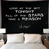 Флаг Lil Peep 'Look at the Sky Tonight' 2x3 фута 3x5 футов для Декора Дома, Общежития Колледжа, Спальни, Гостиной