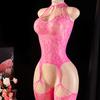 Sexy Lingerie See Through Bodysuit Bodystocking Exotic Otwarta Pupa Erotic Women Open Crotch Underwear Hollow Full Body Socks