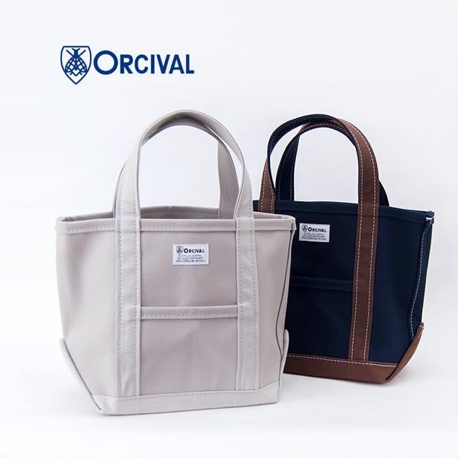 Сумка-тоут ORCIVAL Canvas S Один размер 921 [OR-H0285KWC] МОРСКОЙ×ЛЕСНОЙ ОРЕХ