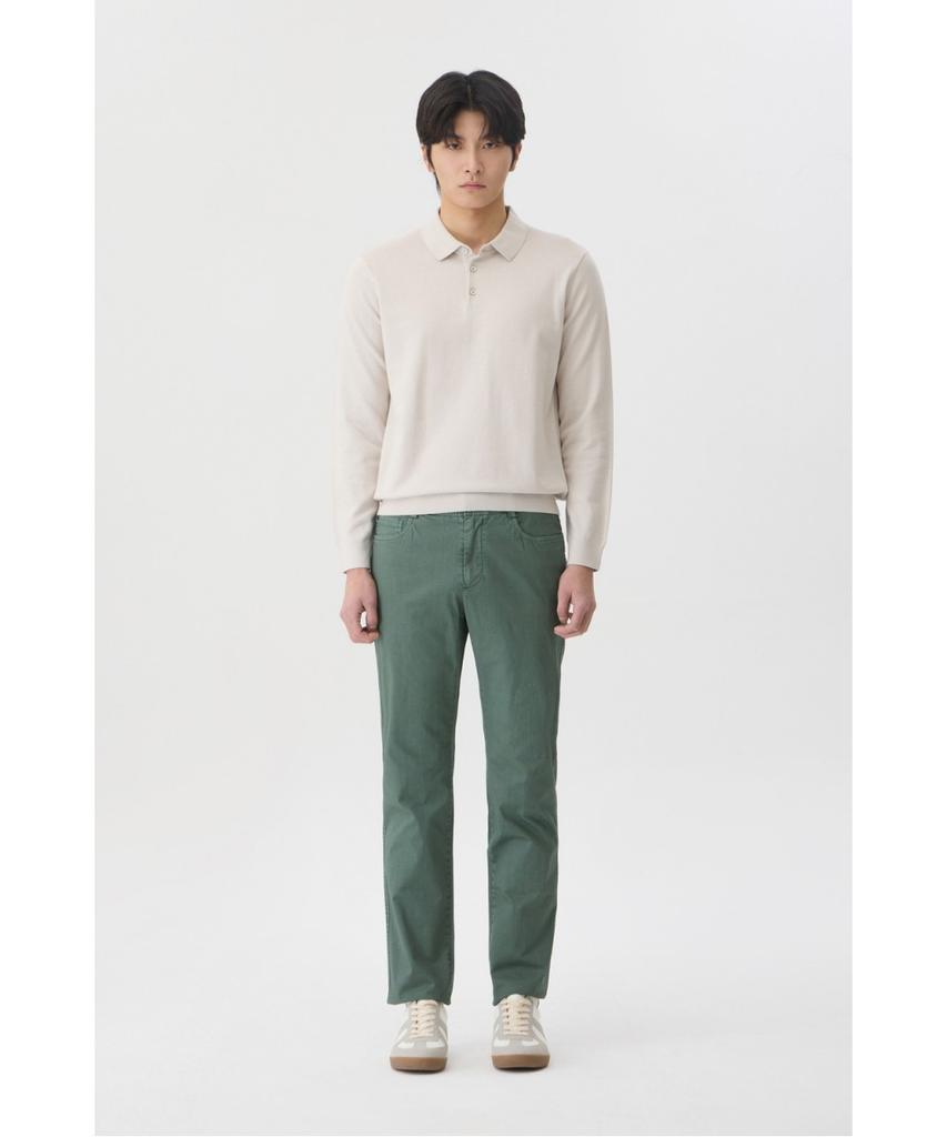 BRENTWOOD [Essentials] Washable Polo Neck Sweater Brwax26211Ivx