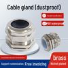 Водонепроницаемый соединитель IP68 Star Cable из никелированной латуни для химической и горнодобывающей промышленности