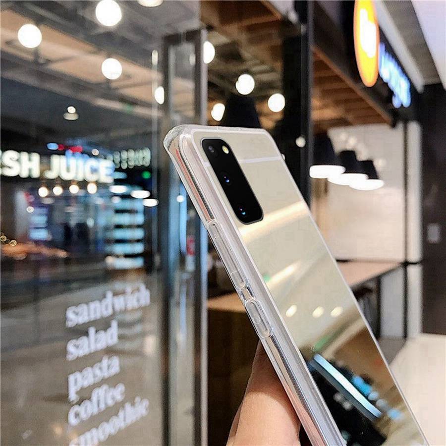 Силиконовый чехол с зеркалом для макияжа для Realme C31 C35 C33 C30 C53 C51 9 10 Pro OPPO A96 A54 A74 A94 A79 5G A76 A53 A16 A38 A57 A77 A60