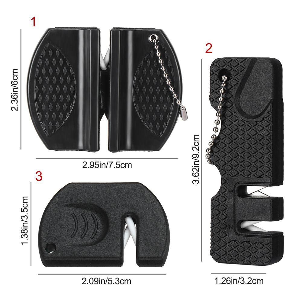 Инструменты Крючок Точилка для ножниц Точилка для ножей Карманная керамическая точилка Твердосплавный нож Точильный камень