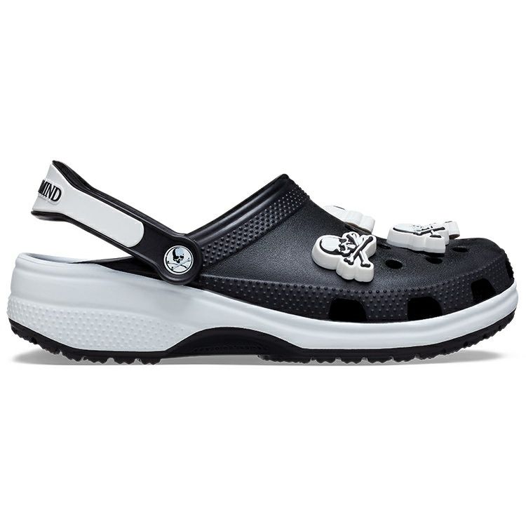 Mastermind Japan x Crocs Classic Clog Черный Белый Унисекс Кроссовки 208211-066