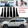 Автоаксессуары Накладки на стойки кузова и оконные молдинги для Mitsubishi Outlander 2013-2017 2018 Декоративные наклейки на стойки