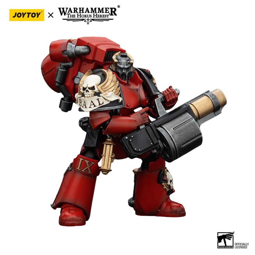 JOYTOY Warhammer Blood Angels Отряд Слезы Арк Элерим с Гранатой Слезы Масштабная Экшн-фигурка 40 000 Ангелов (Оборудован Пусковой установкой Ангела) 1/18 (Собранный)