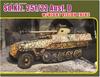 Platz Dragon 1/35 WWII German Sd.Kfz.251/22 Ausf.D 7.5cm Pak40 Equipped Night Vision Falke EZ Truck with Figure, Plastic Model Kit DR6994F
