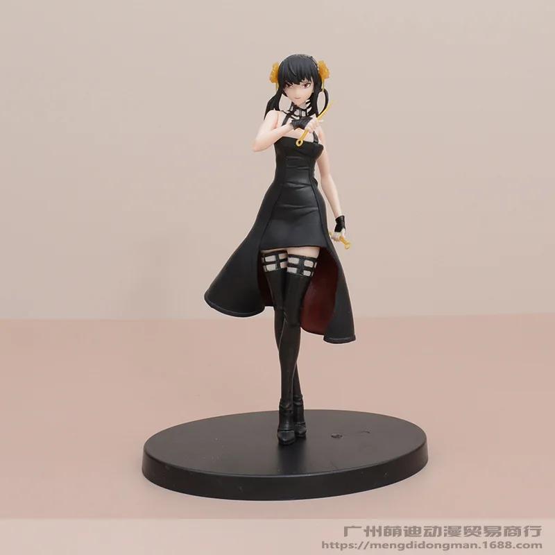 16 СМ SPY×FAMILY Аниме Фигурка Kawai Anya Forger Yor Forger Фигурки Стоячая Фигурка Коллекционная Модель Игрушки Куклы В Наличии