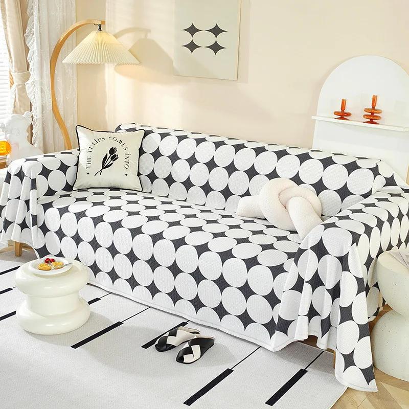 Чехол на диван, коврик для пикника, кровати, одеяла, одеяло, диван-кровать, универсальное декоративное одеяло