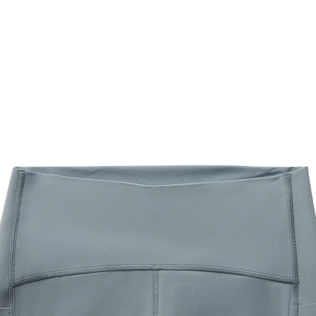 Li Ning Серия Фитнес Однотонные С средней посадкой Универсальные Дышащие Спортивные Длинные брюки Женские низы Серый AULV040-4