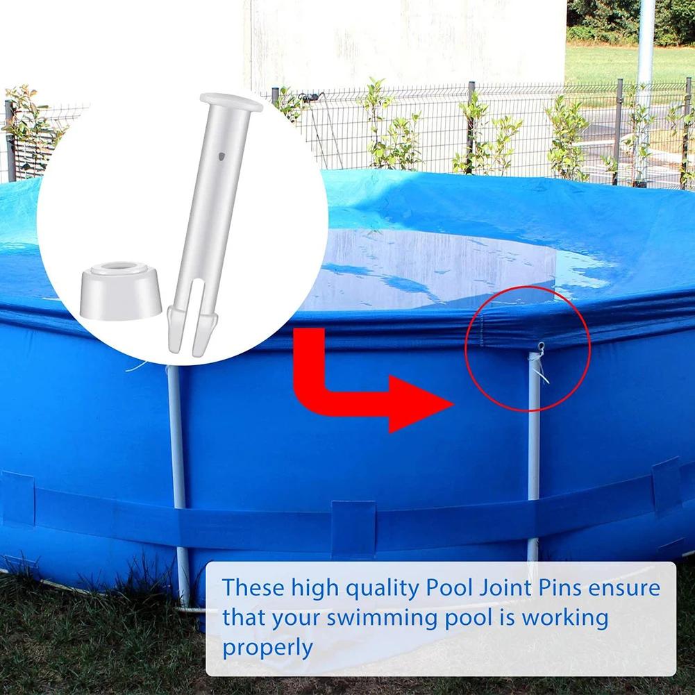 36/24/12 Наборов 7см/6см/5.5см Штыри для соединения каркаса бассейна с резиновыми уплотнителями Замена для круглых надувных бассейнов Intex с металлическим каркасом Аксессуары