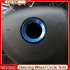 Автомобильный руль с центральной круговой накладкой для VW Golf 6 7 Polo Tiguan Passat B6 B7 Touran Scirocco Beetle Jetta MK5 MK6 Caddy