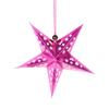 12 Inch Christmas Decoration Xmas Paper Star Holiday Star Hanging Ceiling Stars Pendant 3D Christmas Tree Lampshade 3D Paper Star Hanging Decoration