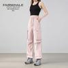 Mark Fairwhale Women's High-Waist Parachute Cargo Pants
