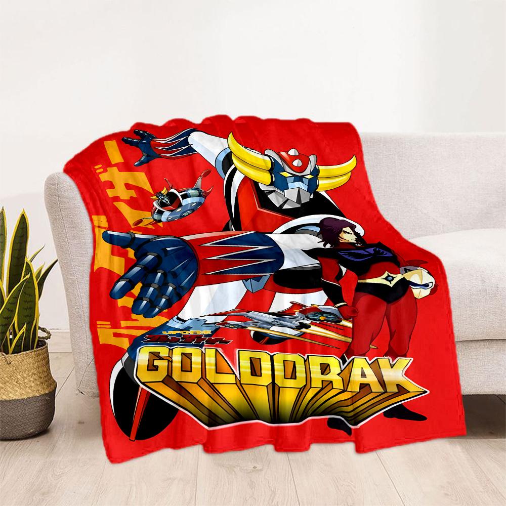 Giant Robot Adventure Blanket Comfortable Perfect for Bed Office Chair Couch Four Seasons Universal Warmthful Decor