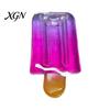Gradient Color Ice Stick Toy Squeeze Stress Relief Simulation Cream Anxiety Lolly Sensory Hand Exercise Relaxation Tool Summer Party Gift Ball