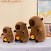 Summer Capibara Anime Fluffty Toy Beach Clothes Capybara Plush Doll  Birthday Gift