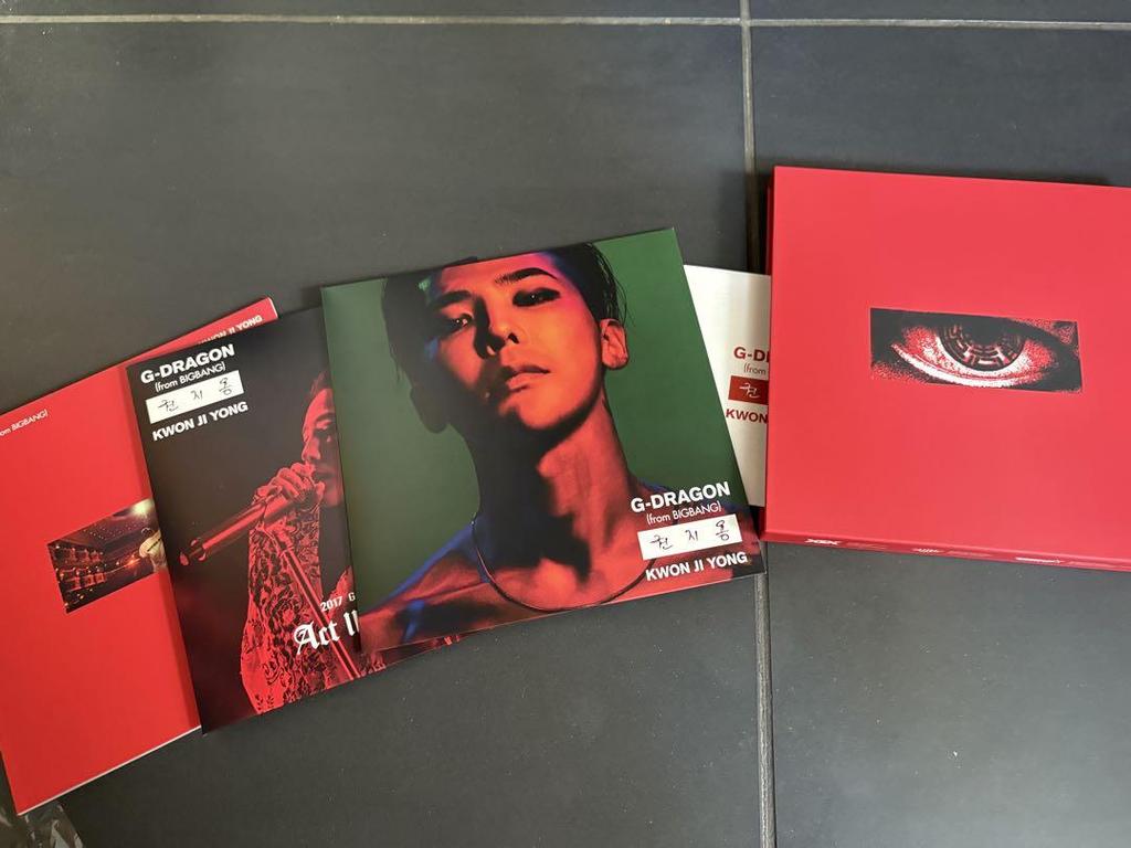 [USED] G-DRAGON KWON JI YONG LIVE DVD&CD
