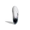 Adidas Hoops 3.0 Low Classic Vintage — белые, синие, мятные мужские кроссовки Cloud-White Core-Black Wonder-White GY4733
