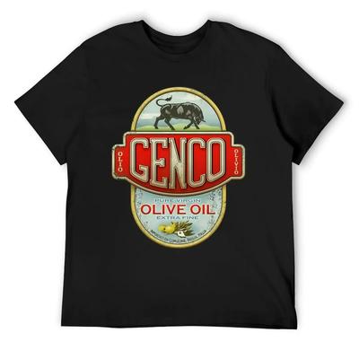Футболка The Godfather Genco Olive Oil Co мужская одежда кастомная футболка оверсайз футболки мужские футболки для мужчин