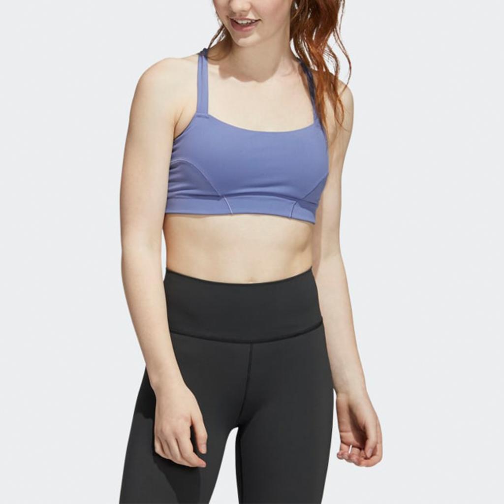 Adidas Yoga Bra Women Sports Bra Light-Purple H56331