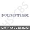 ABS 3D Эмблема Буквы Frontier Боковой Логотип Значок на Задний Багажник Наклейки на Заднюю Дверь Для Стайлинга Автомобиля Внешние Аксессуары